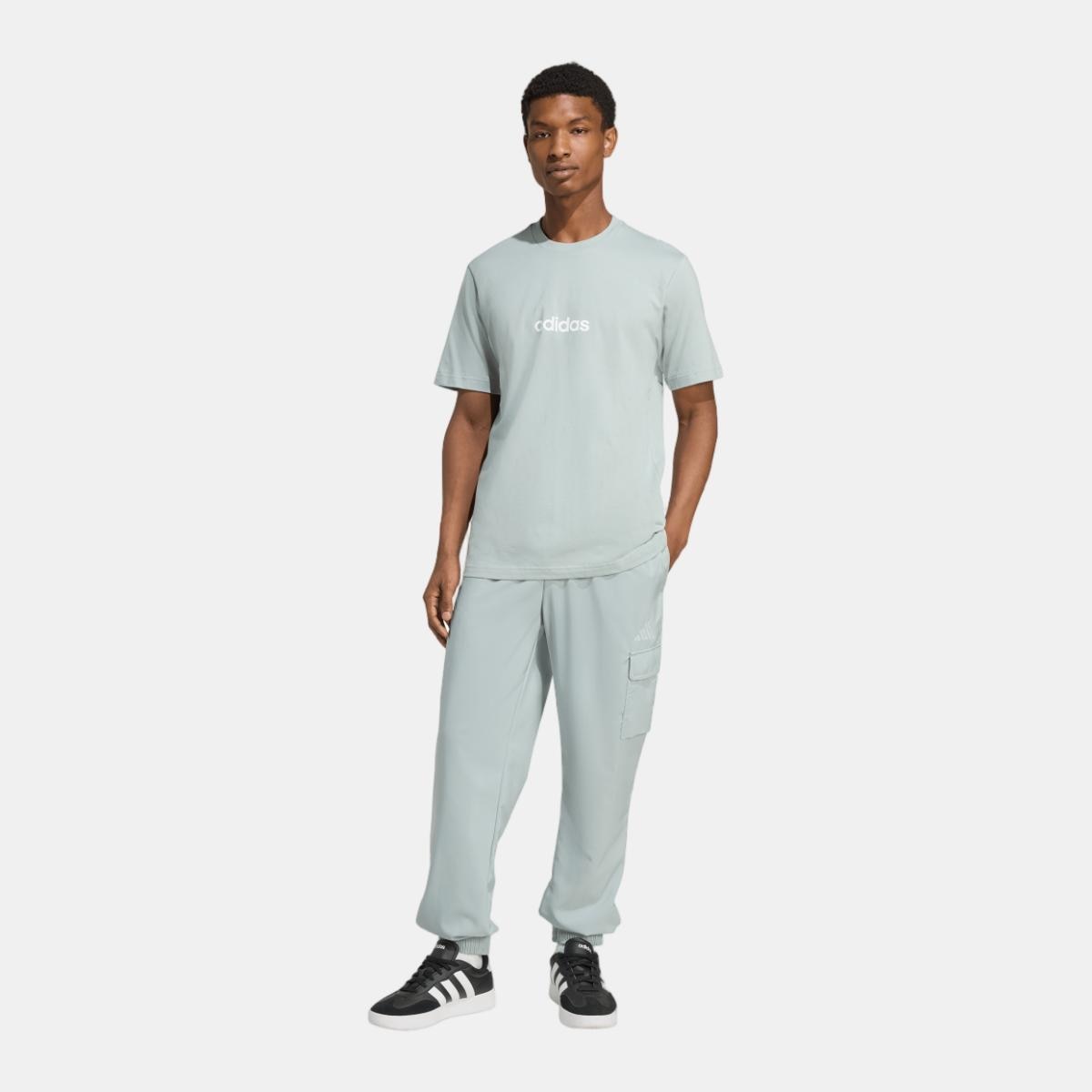 T-shirt de homem Essentials adidas Verde-5