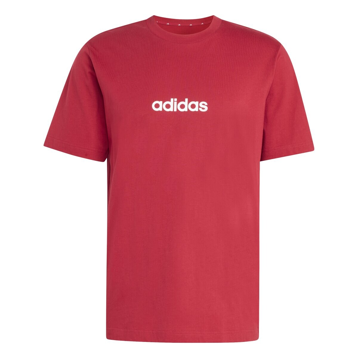 T-shirt de homem Essentials adidas Bordeaux-2