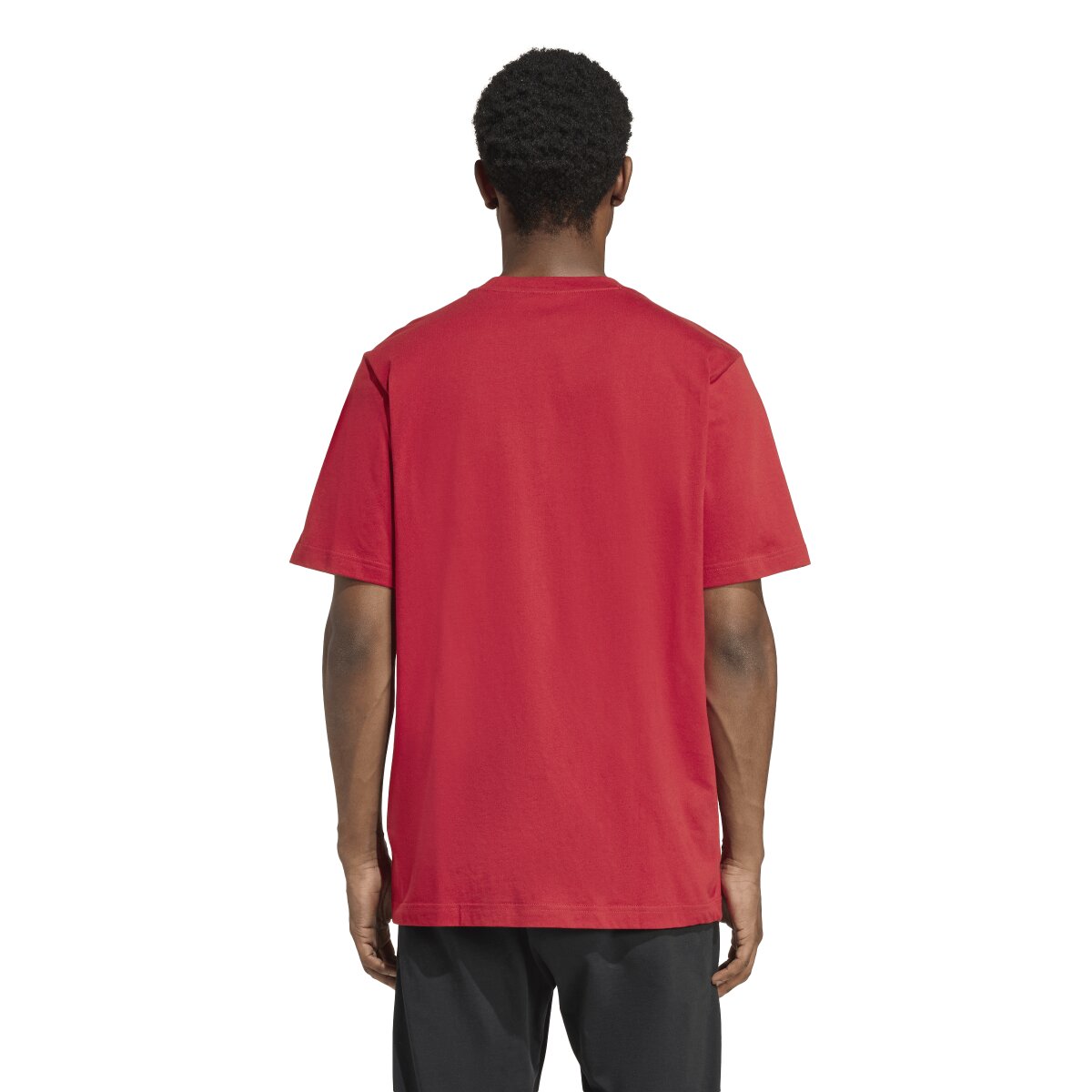 T-shirt de homem Essentials adidas Bordeaux-3