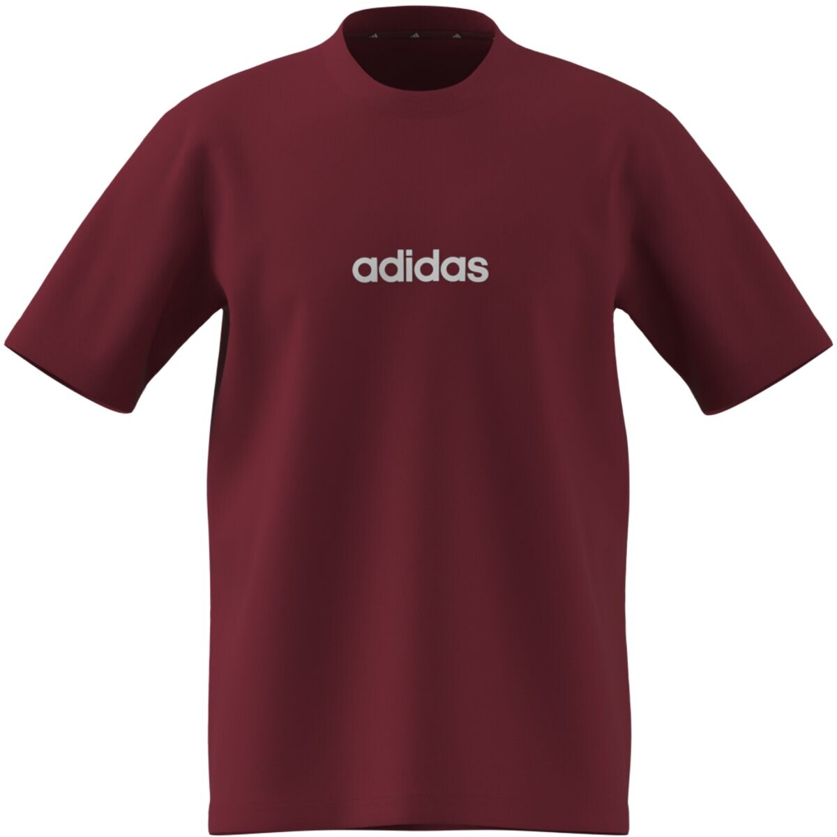 T-shirt de homem Essentials adidas Bordeaux-7