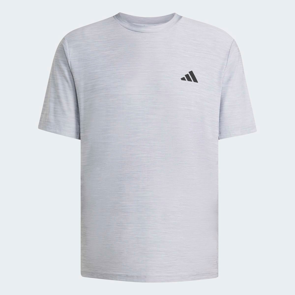 T-shirt de Homem Workout Essentials Cinzento-4