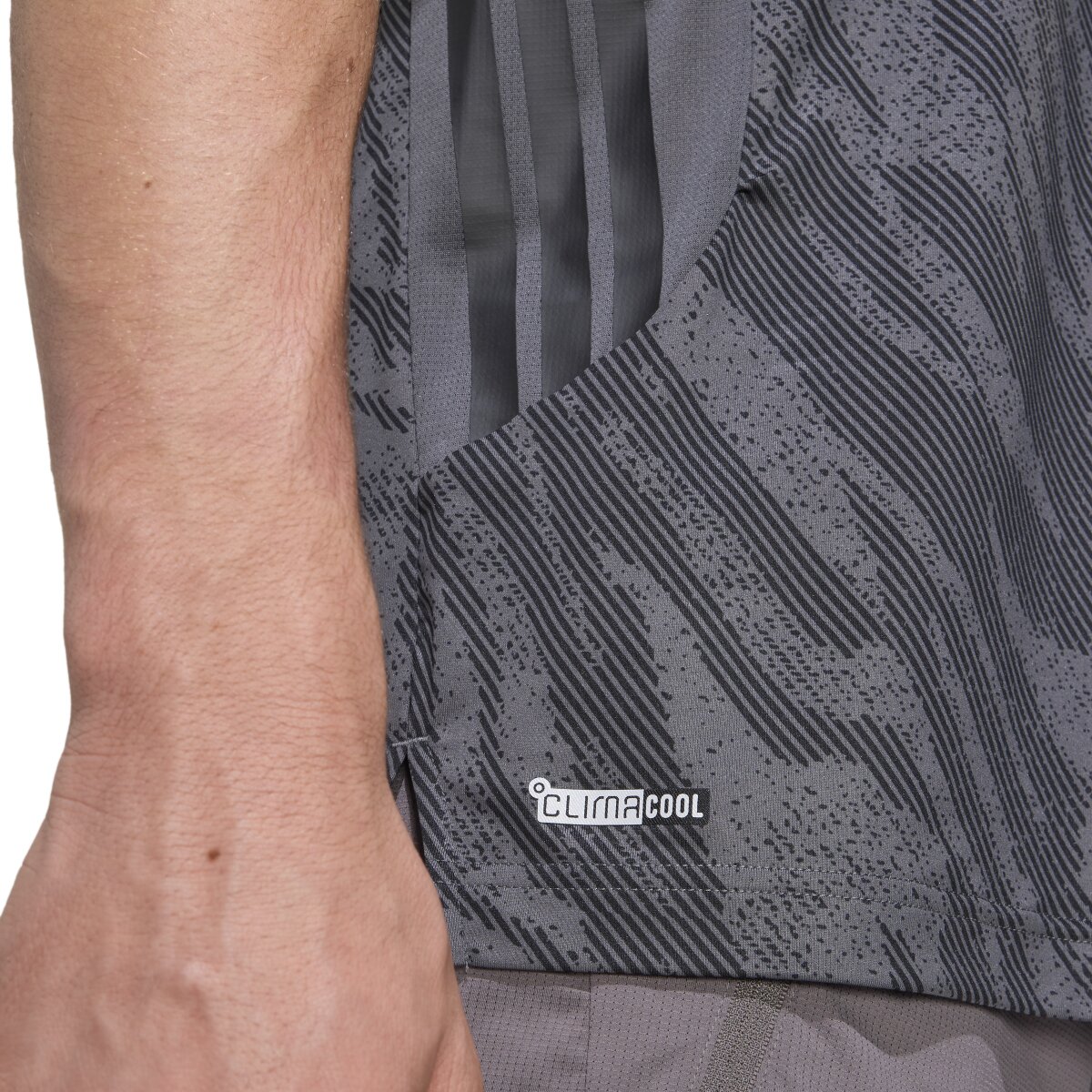 T-shirt de Homem Workout Essentials Plus Cinzento-6