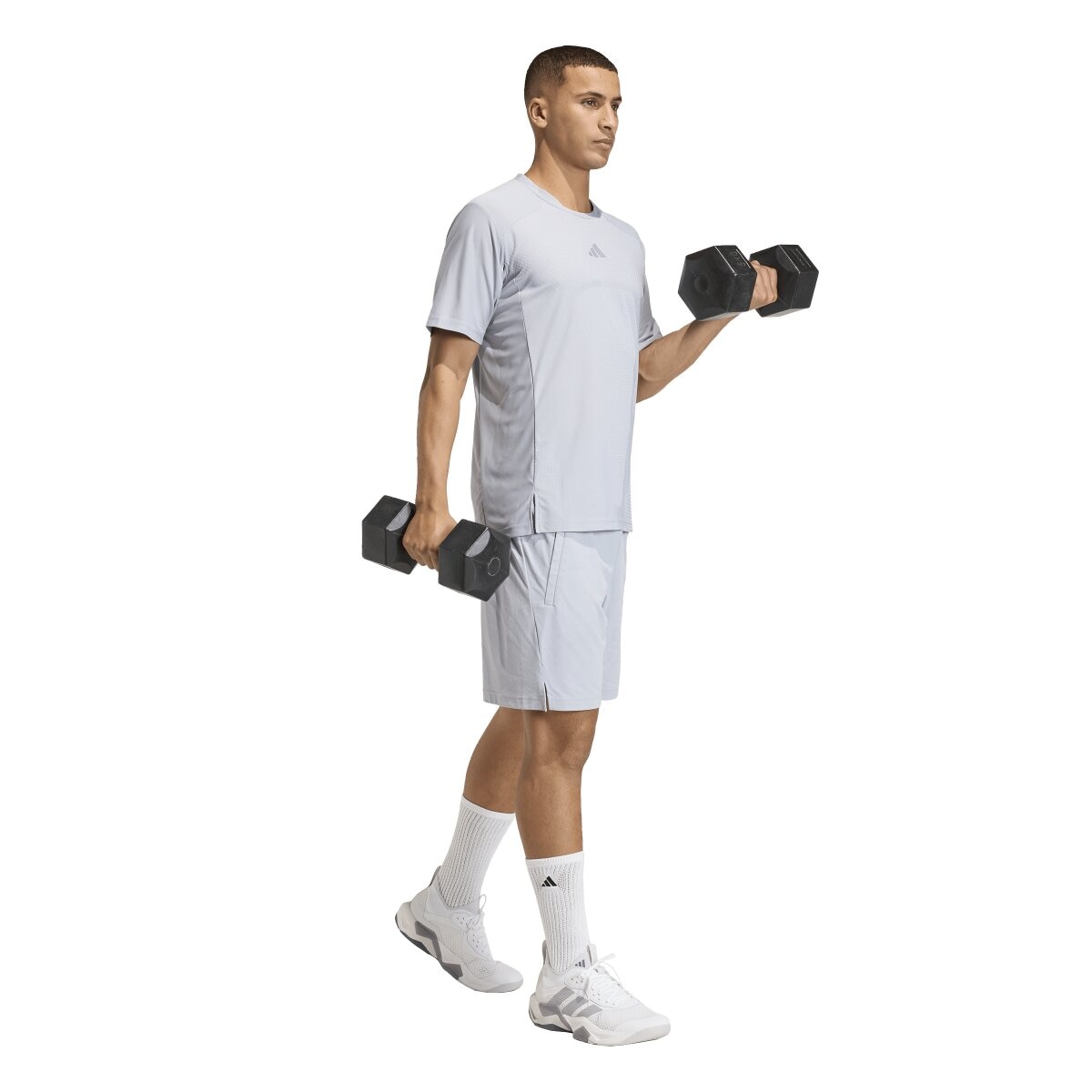 T-shirt de Homem Intensity Cinzento-3