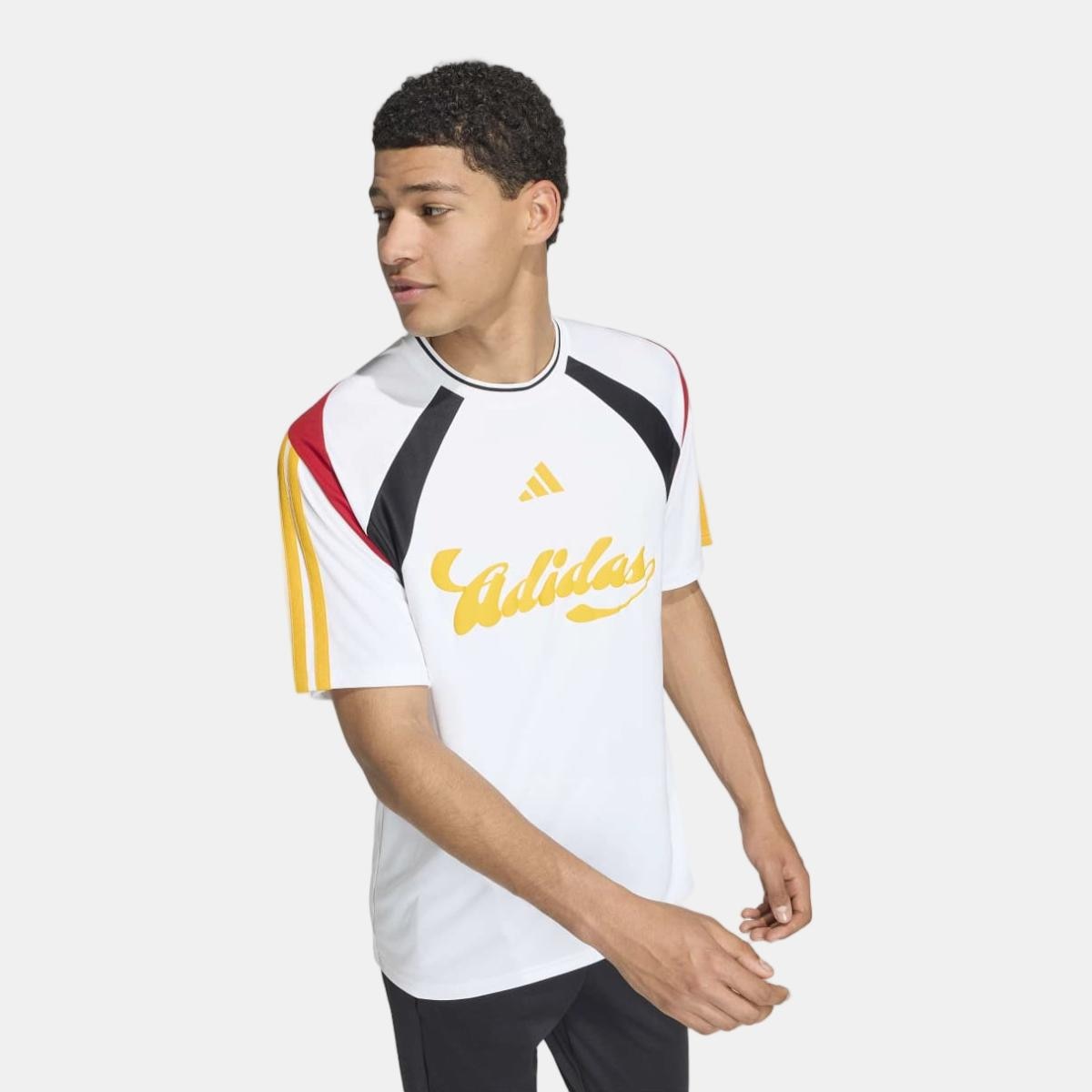 T-shirt de Homem Tiro NP Branco-4