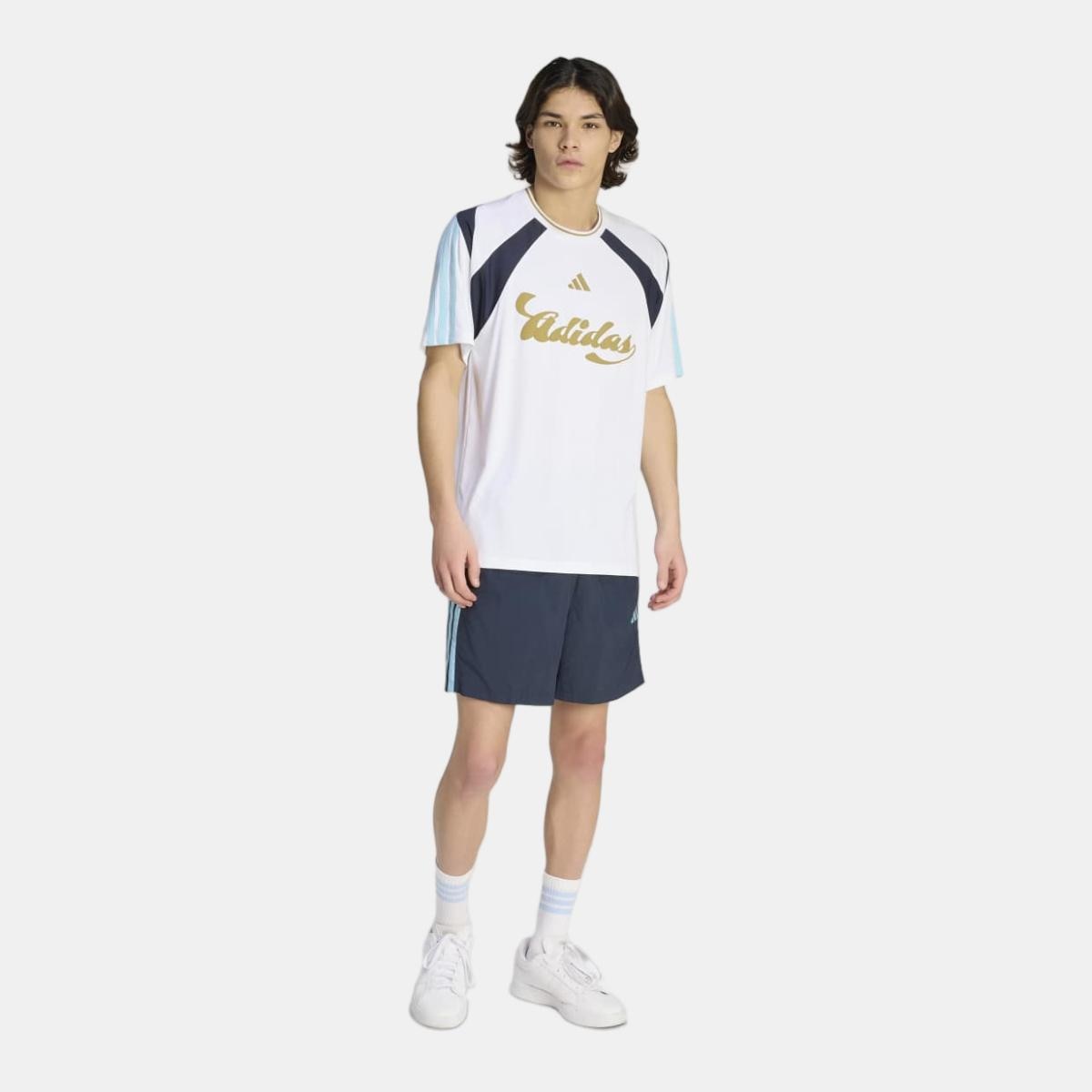 T-shirt de Homem Tiro NP Branco-3