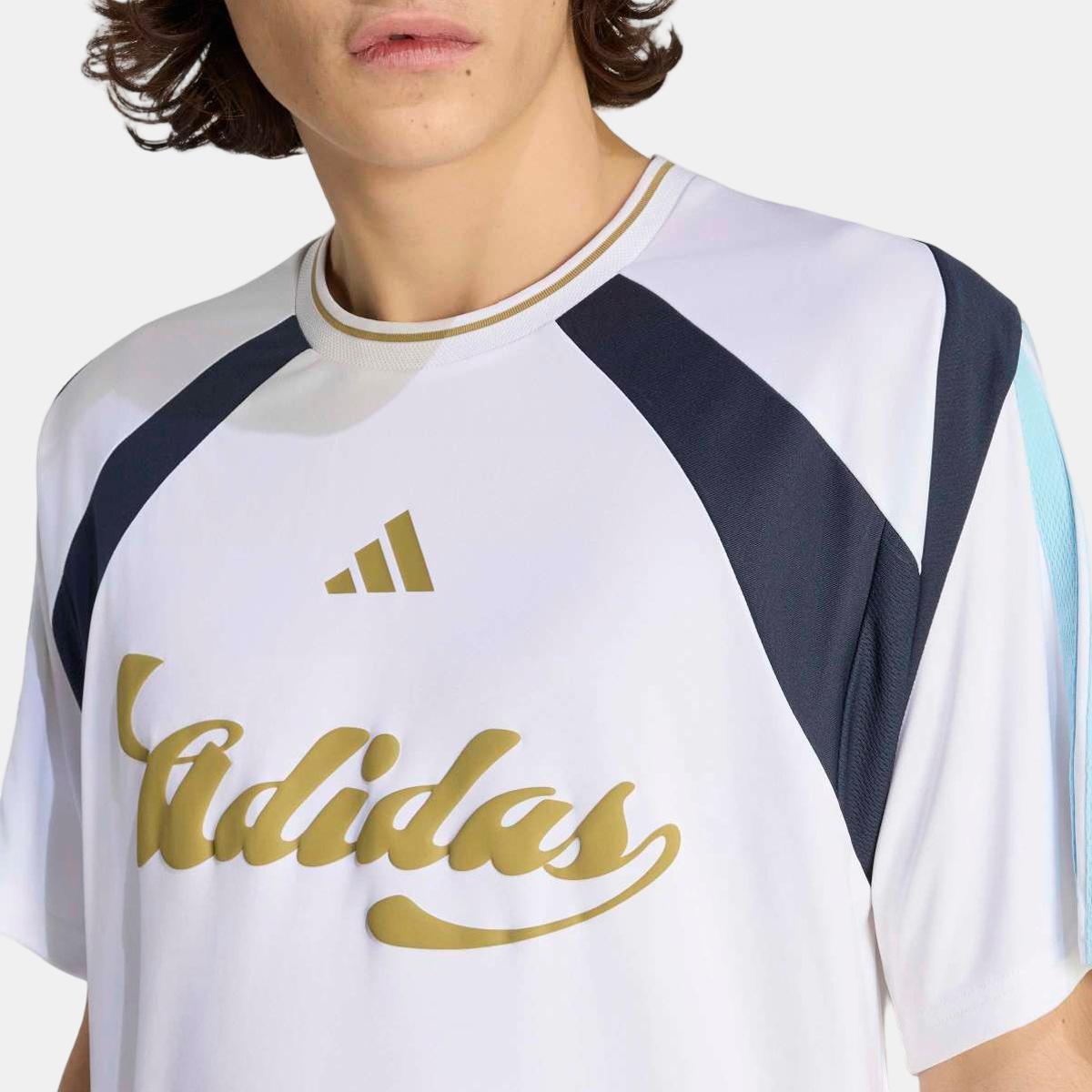 T-shirt de Homem Tiro NP Branco-4