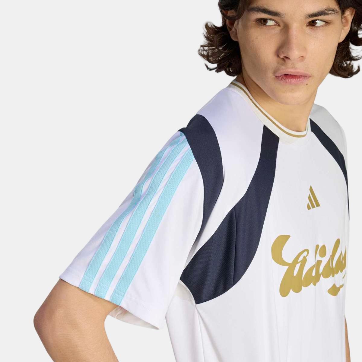 T-shirt de Homem Tiro NP Branco-5