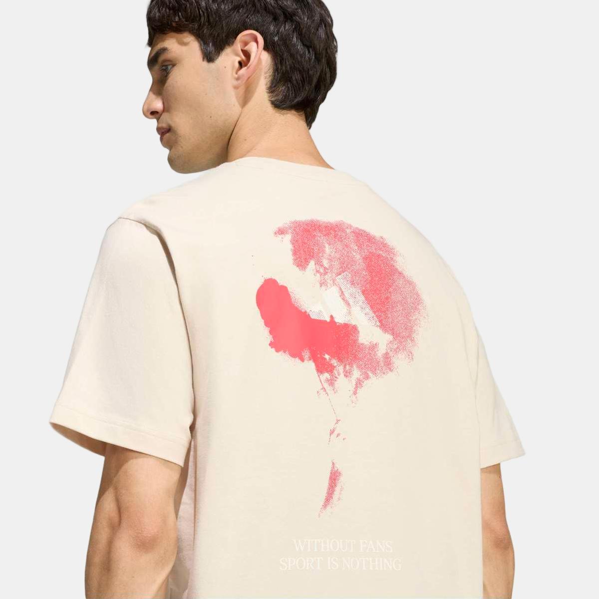 T-shirt de Homem Stadium Flare Bege-5