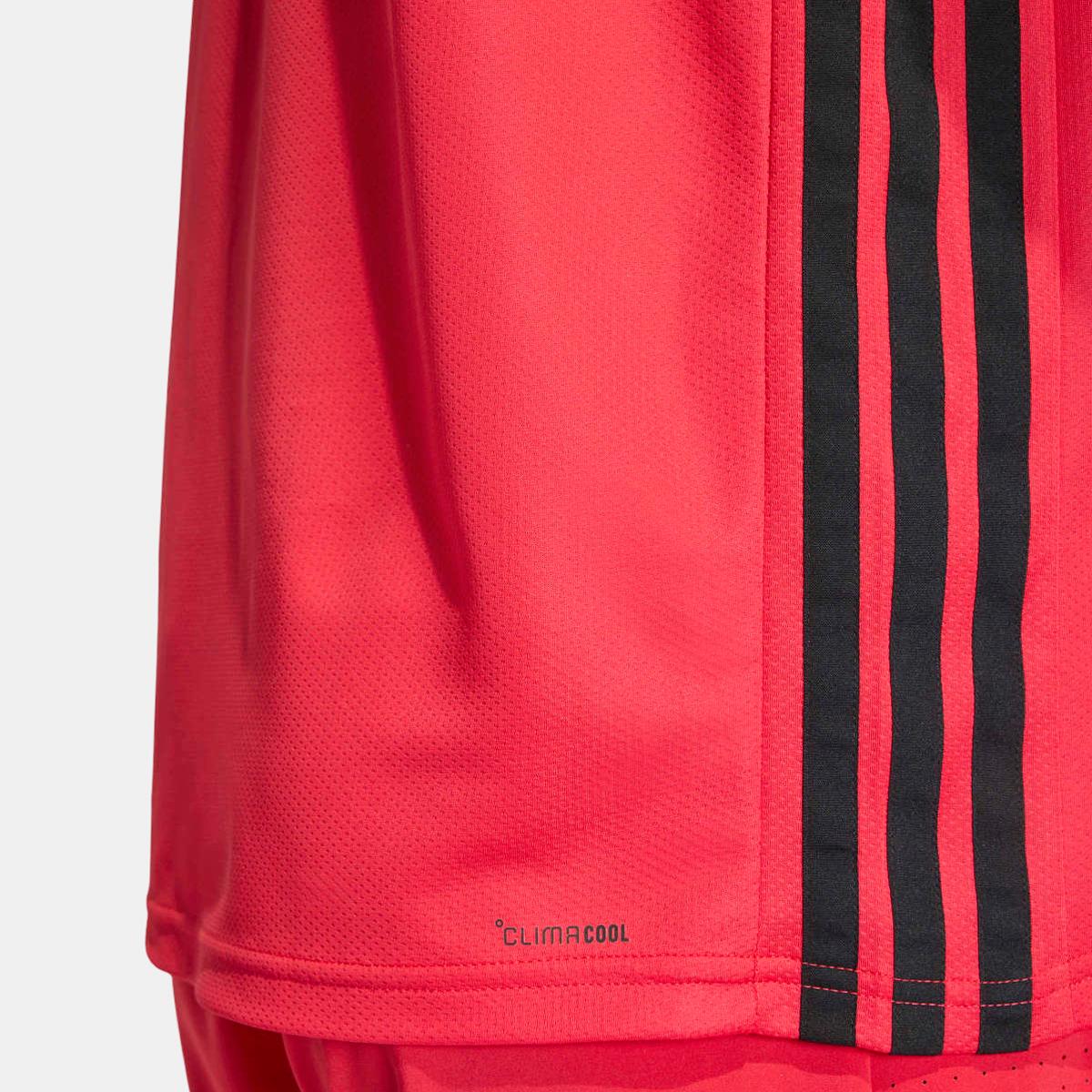 T-shirt de Homem Workout Essentials Base Vermelho-5
