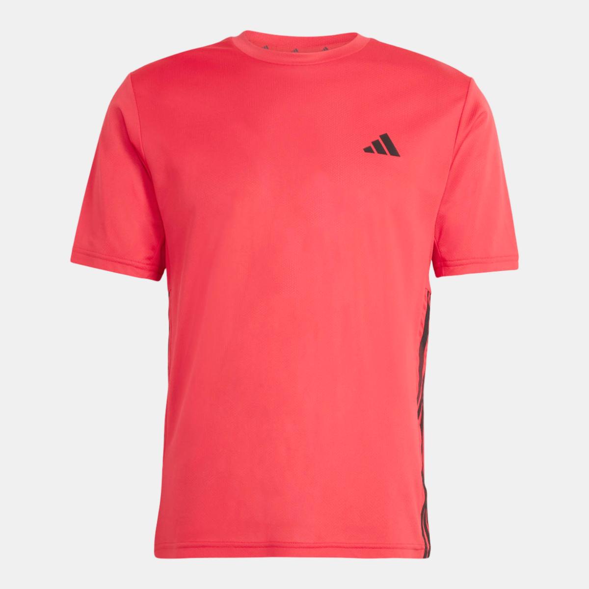 T-shirt de Homem Workout Essentials Base Vermelho-6