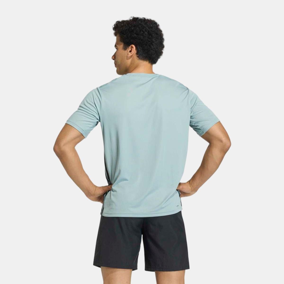 Camiseta de hombre Essentials Base adidas - Verde Verde-2
