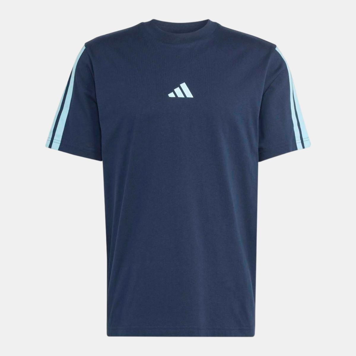 T-shirt de Homem 3 Stripe Azul-marinho-6