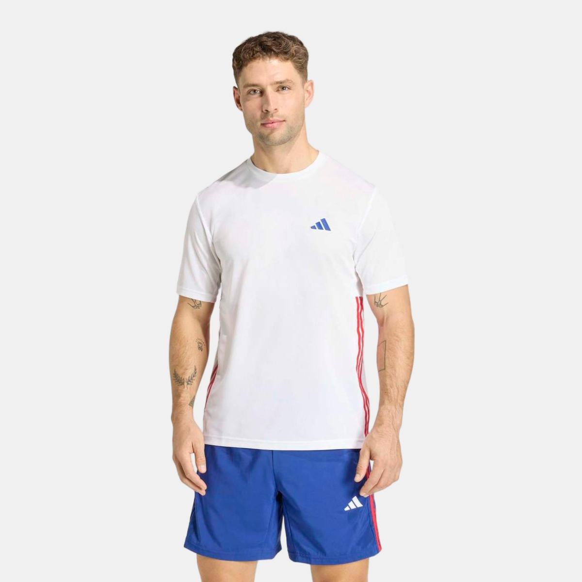 T-shirt de Homem Workout Essentials Base Branco-1