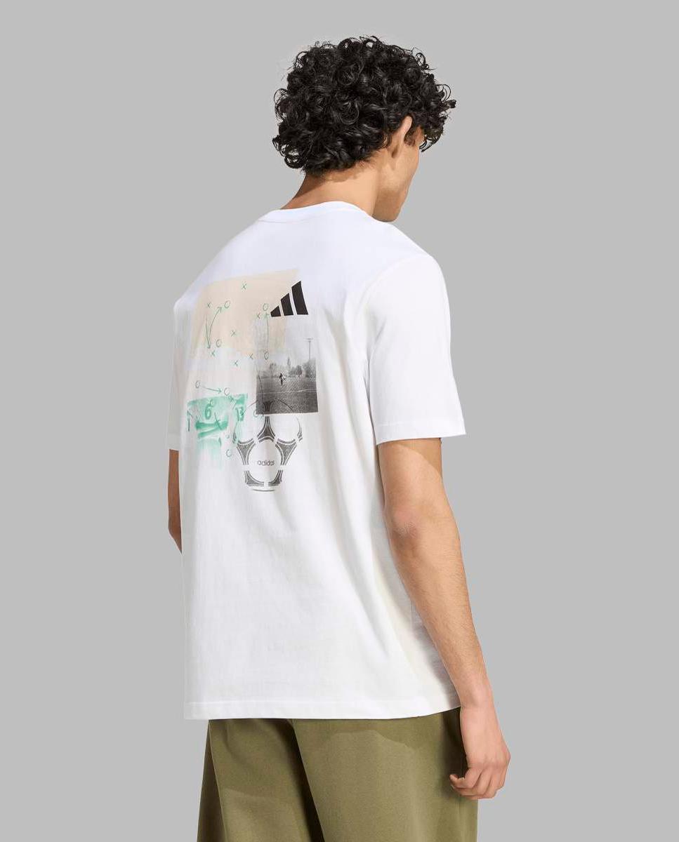 T-shirt de Homem Table Tee Branco-2