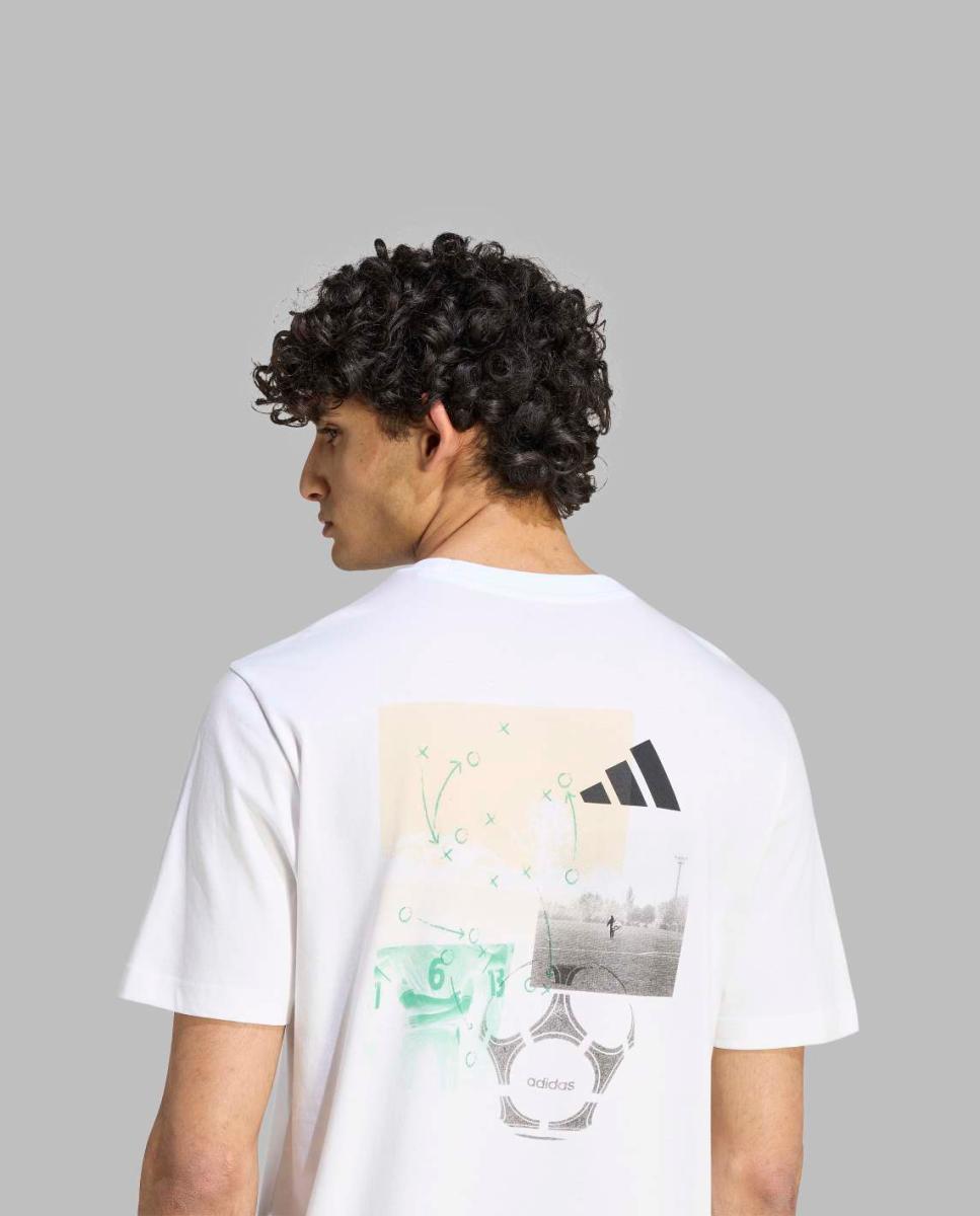 T-shirt de Homem Table Tee Branco-5