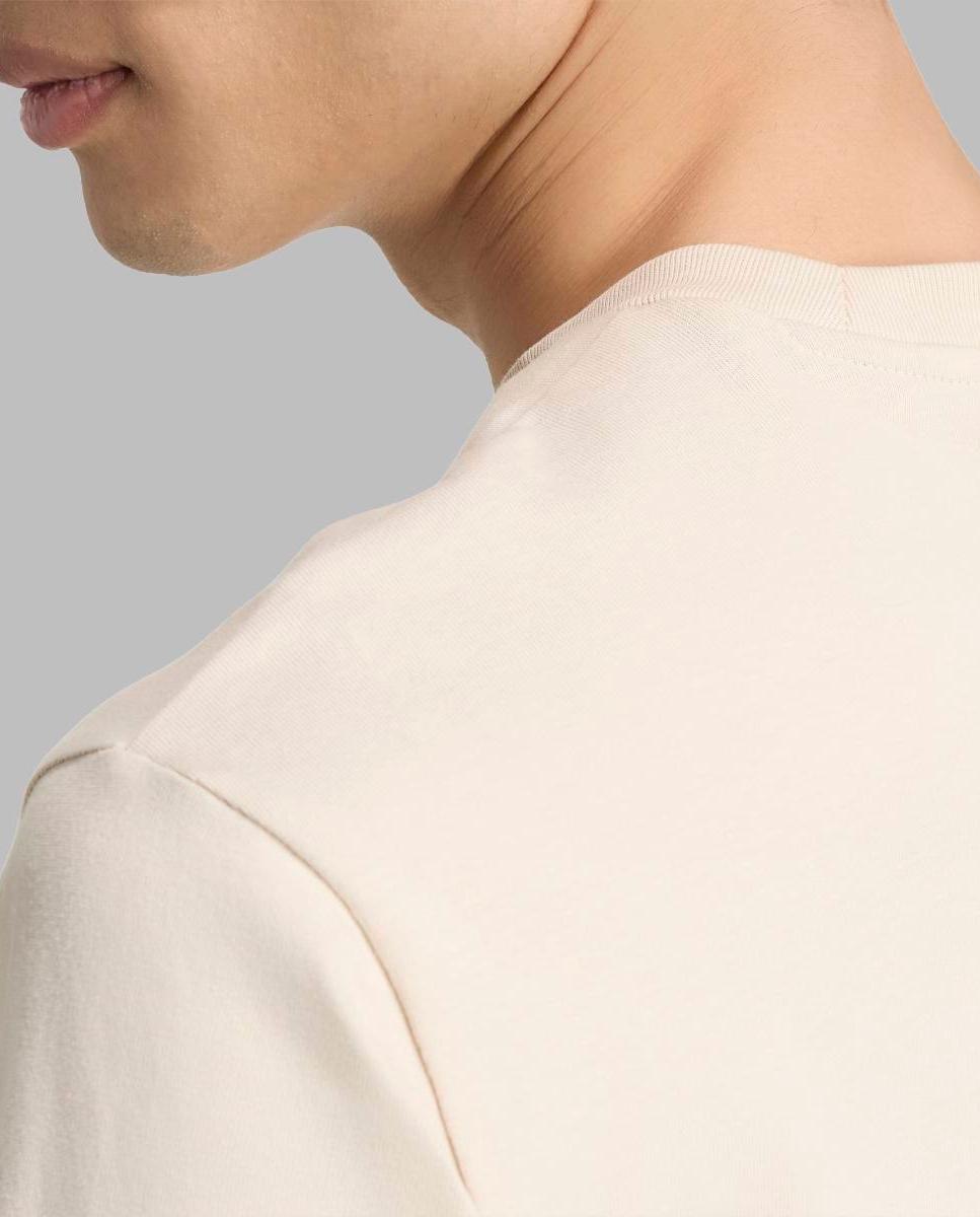 T-shirt de Homem Table Tee Bege-5