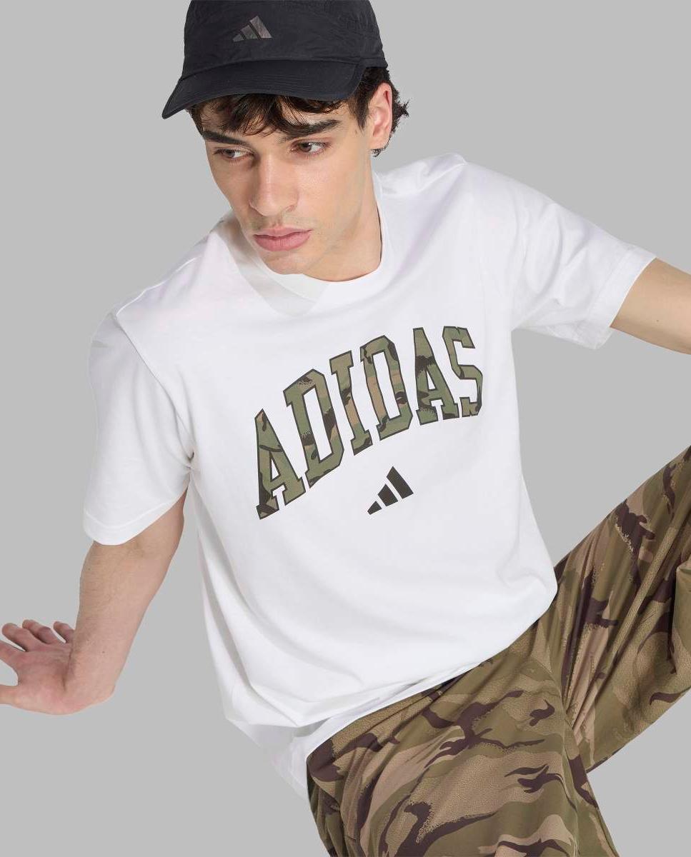 T-shirt de Homem Table Tee Branco-5