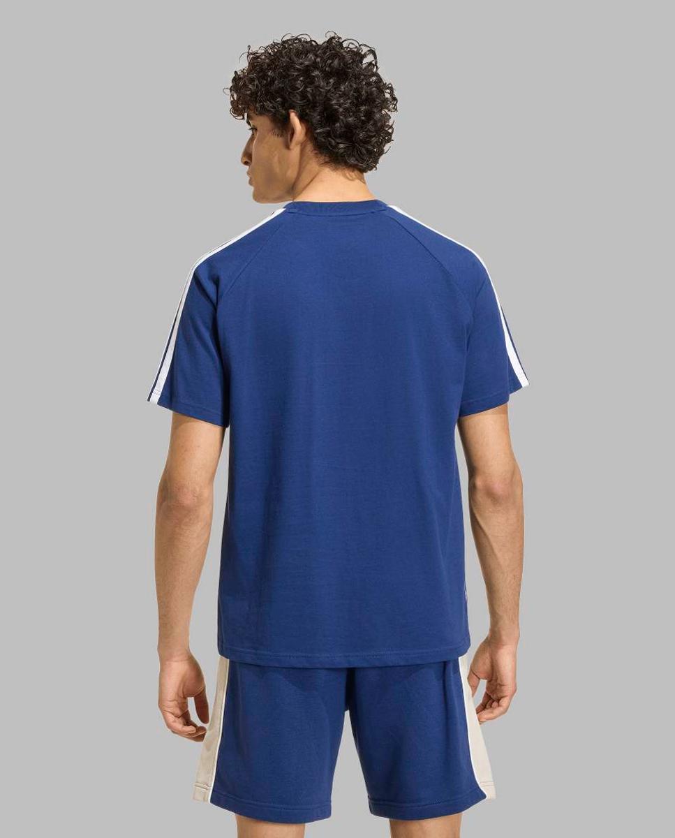 T-shirt de Homem Essentials Seasonal Azul-2