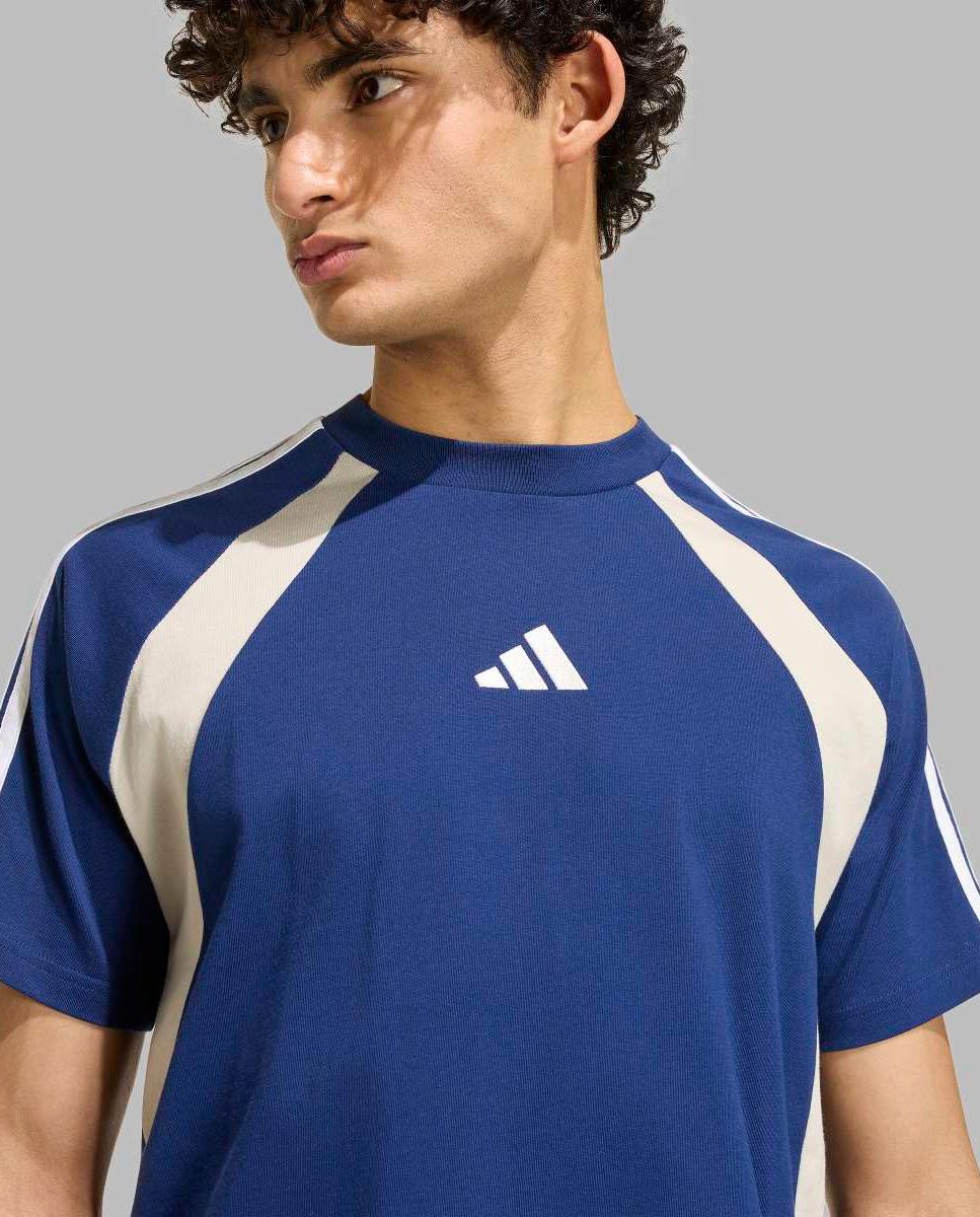 T-shirt de Homem Essentials Seasonal Azul-4