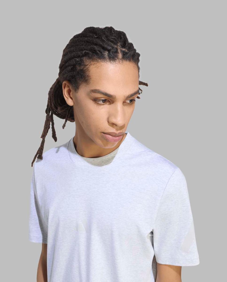 T-Shirt de Homem Z.N.E adidas Cinzento-4