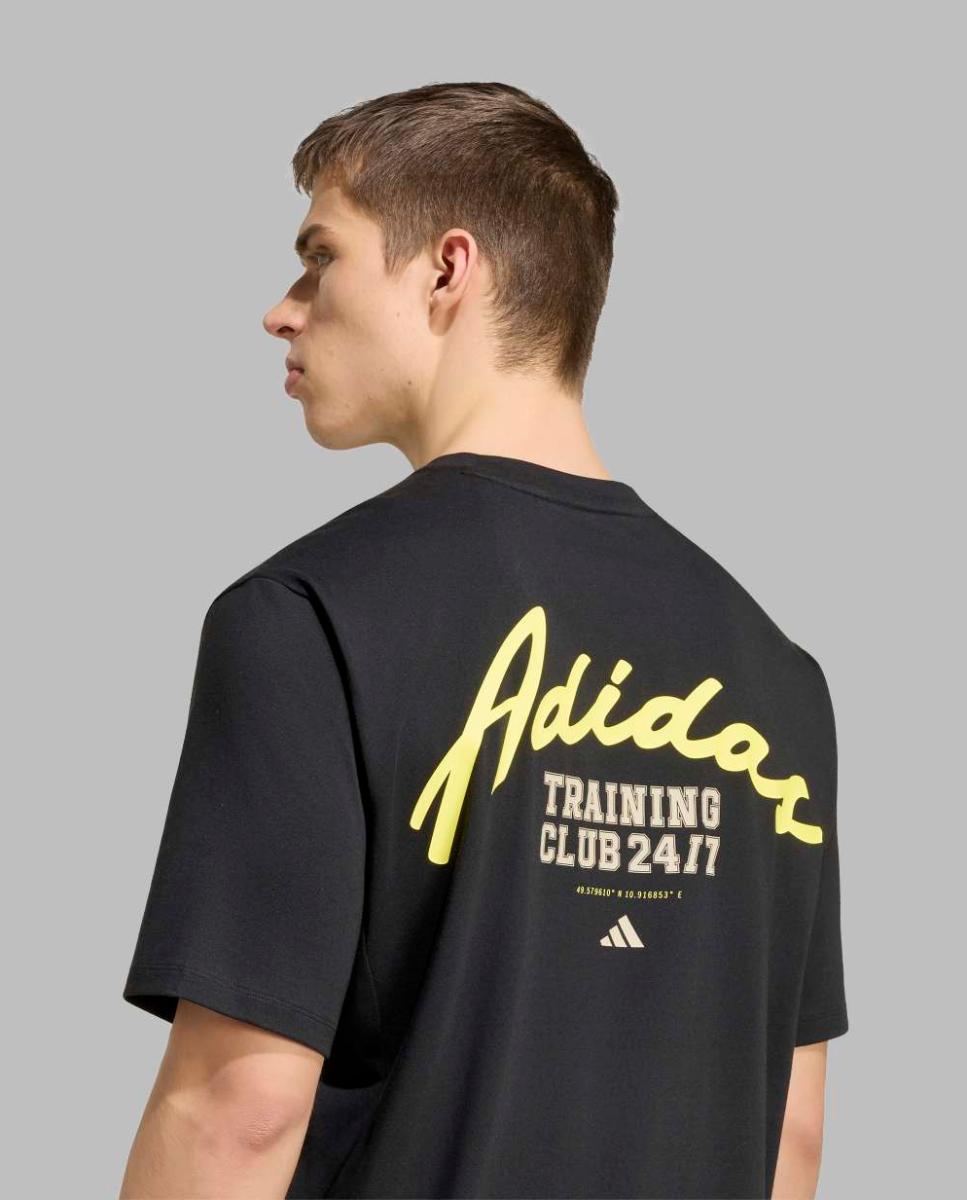 T-shirt de Homem Workout Essentials Preto-6
