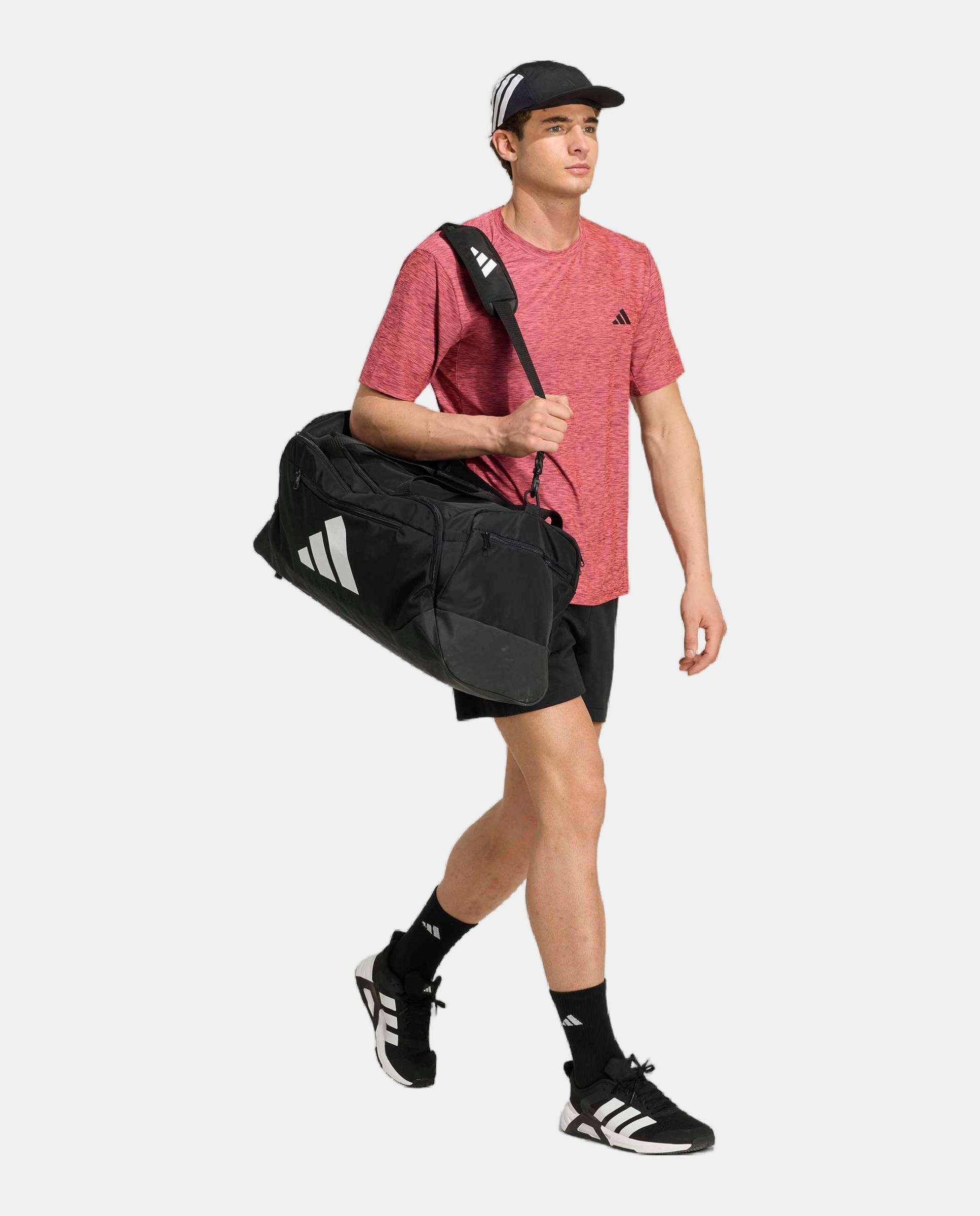T-shirt de Homem Workout Essentials Rosa-4