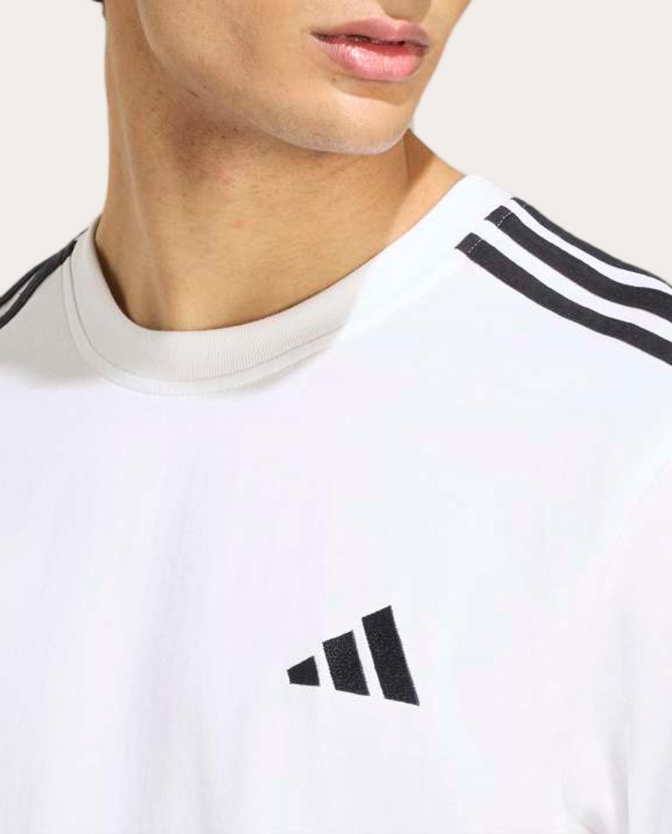 T-shirt de homem Essentials Adidas Branco-4