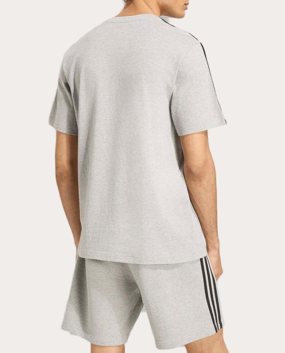 T-shirt de homem Essentials Adidas Cinzento-2