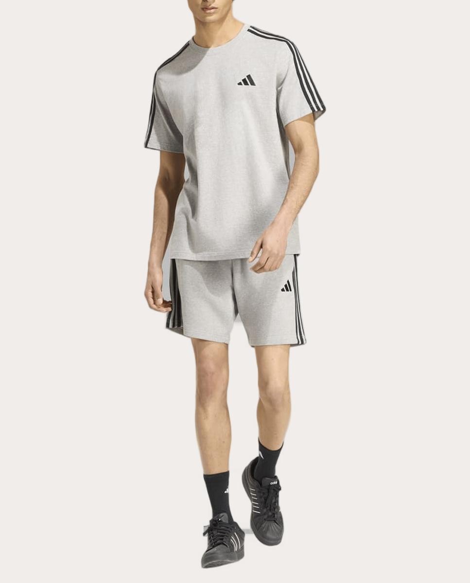 T-shirt de homem Essentials Adidas Cinzento-3
