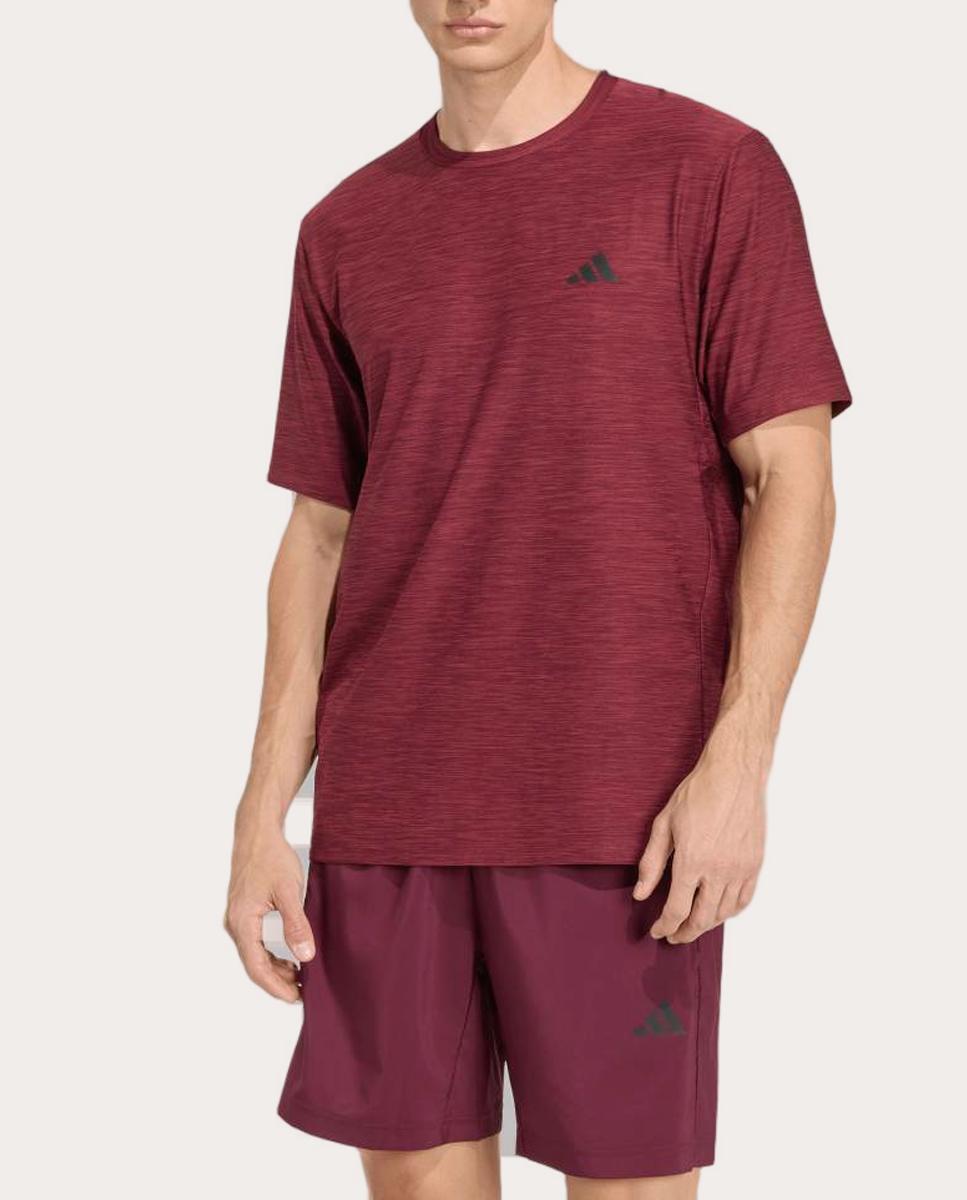 Imagen 0 de Camiseta de hombre Workout Essentials adidas Rojo