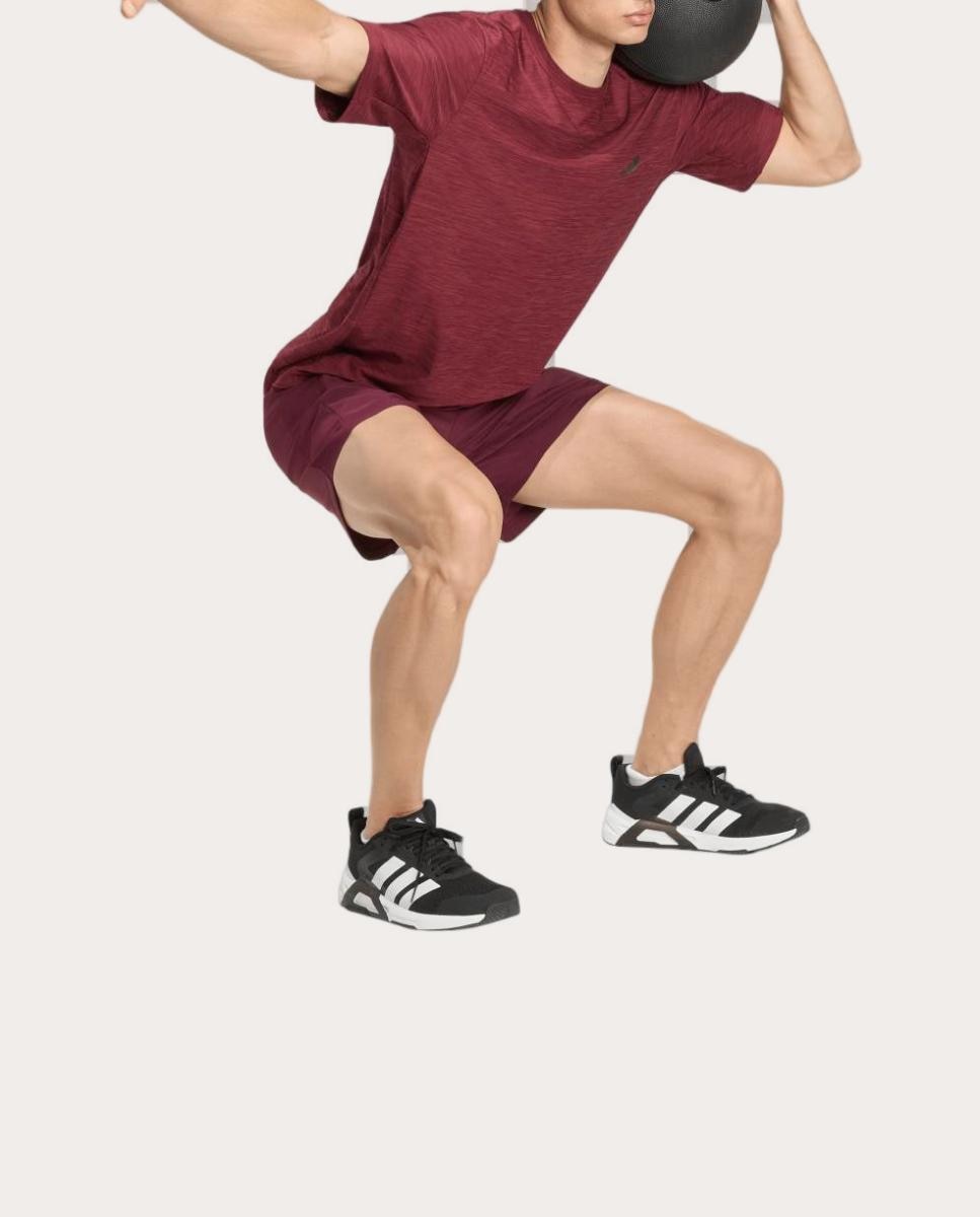 T-shirt de Homem Workout Essentials Vermelho-3