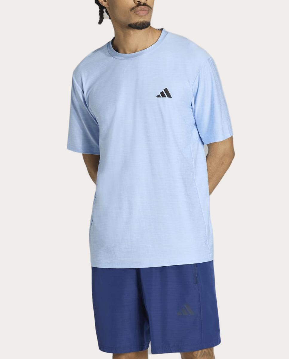 Imagen 0 de Camiseta de hombre Workout Essentials adidas Azul