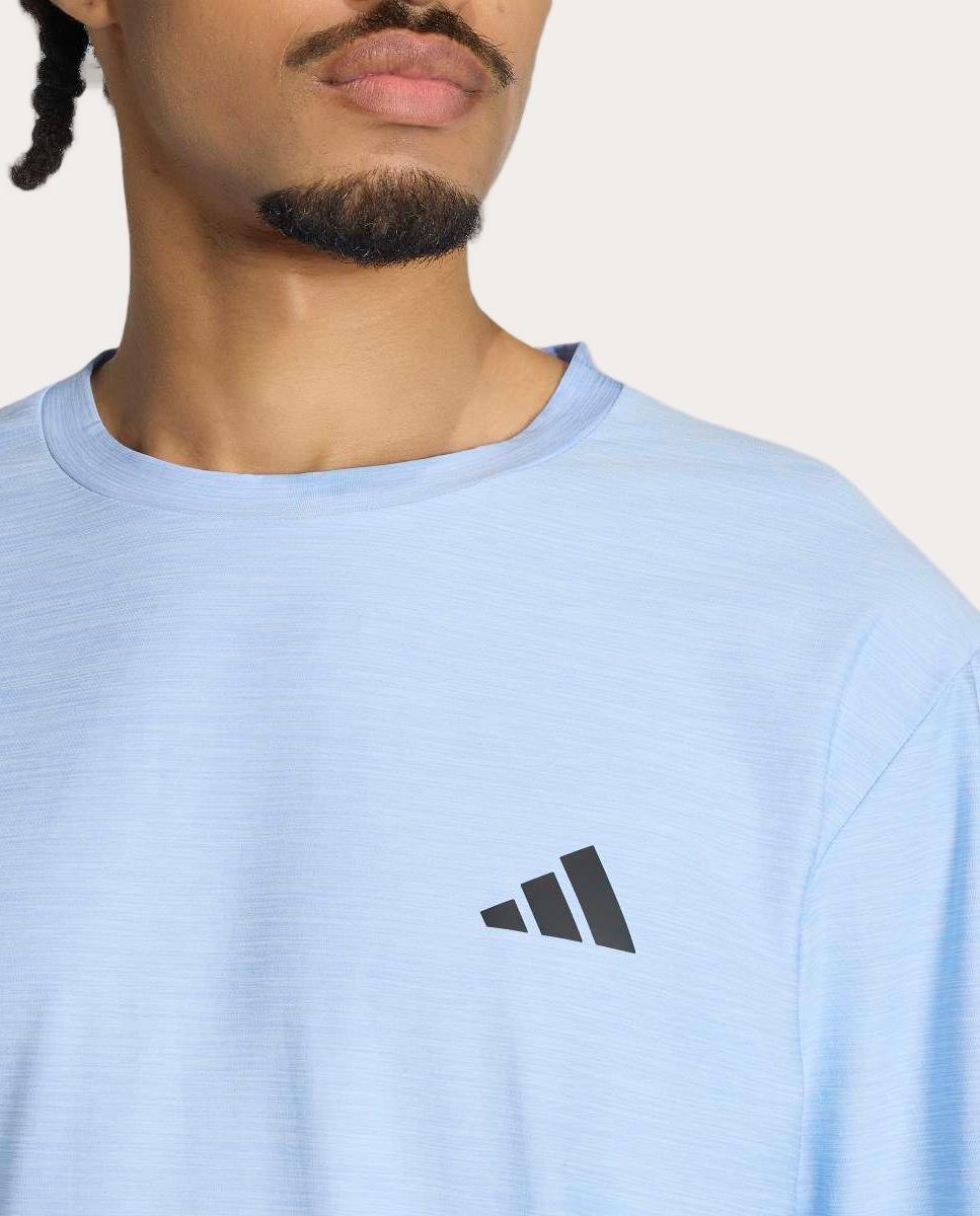 T-shirt de Homem Workout Essentials Azul-4