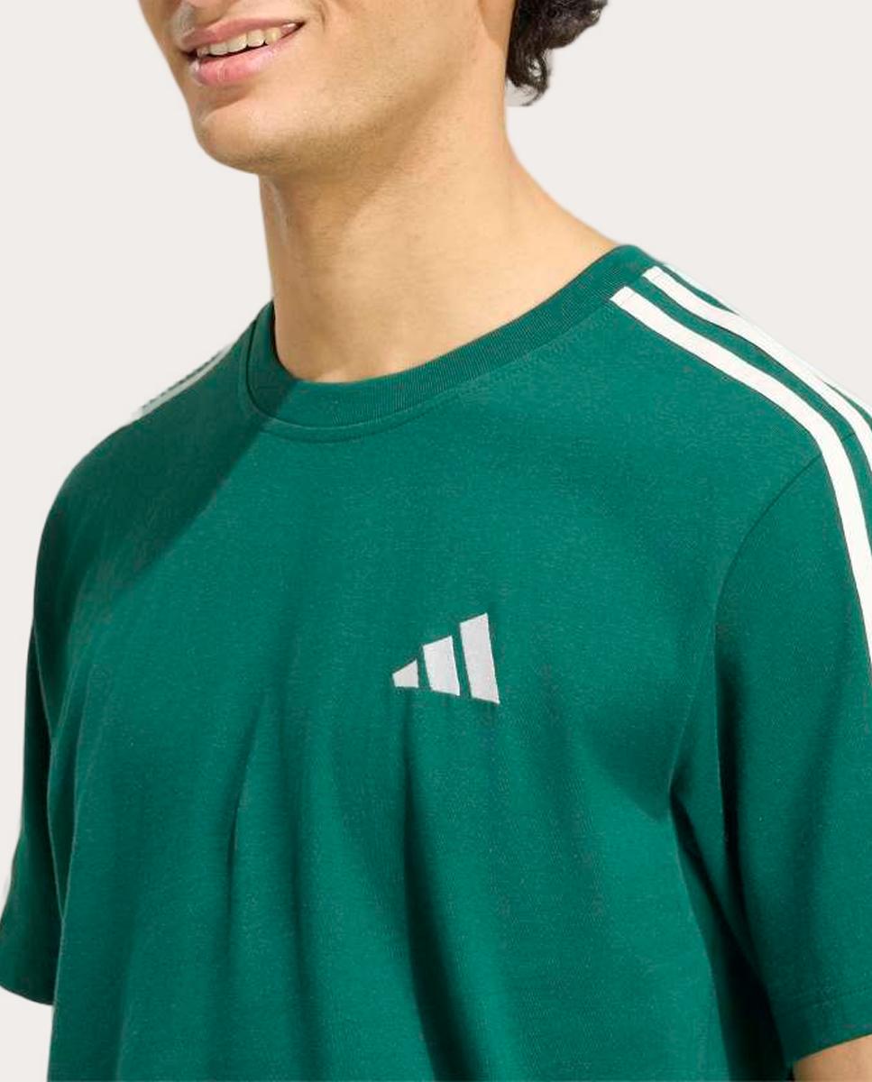 T-shirt de homem Essentials adidas Verde-4