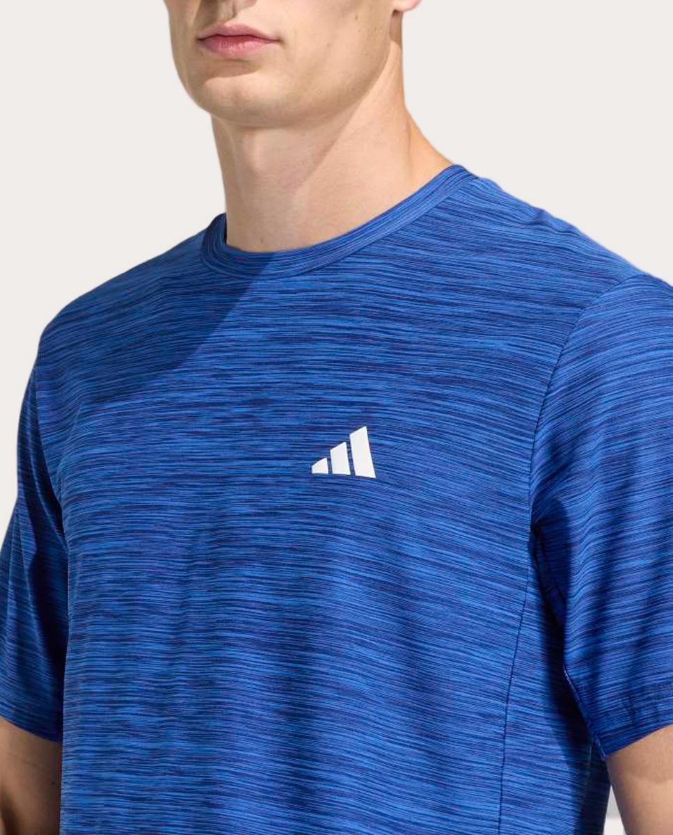 T-shirt de Homem Workout Essentials Azul-4