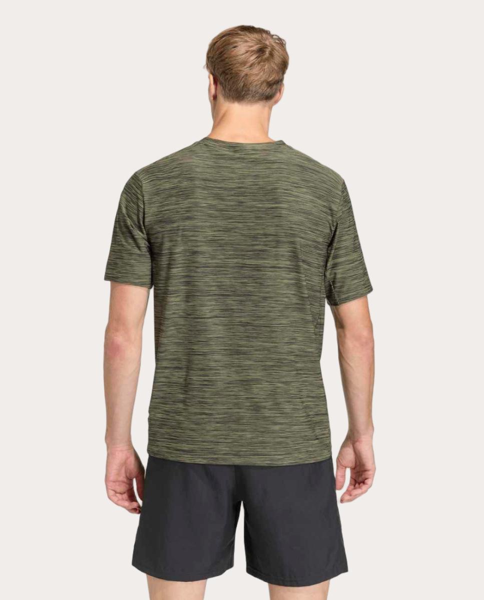 T-shirt de Homem Workout Essentials Verde-2