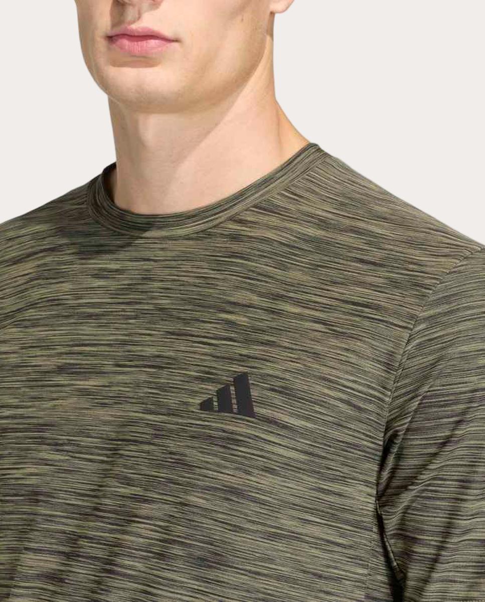 T-shirt de Homem Workout Essentials Verde-4