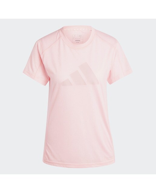 T-shirt de Mulher Train Essentials Big Performance Logo Training Rosa-5