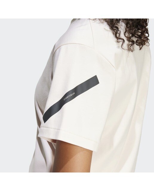 T-shirt de mulher Z.N.E. adidas Rosa-3