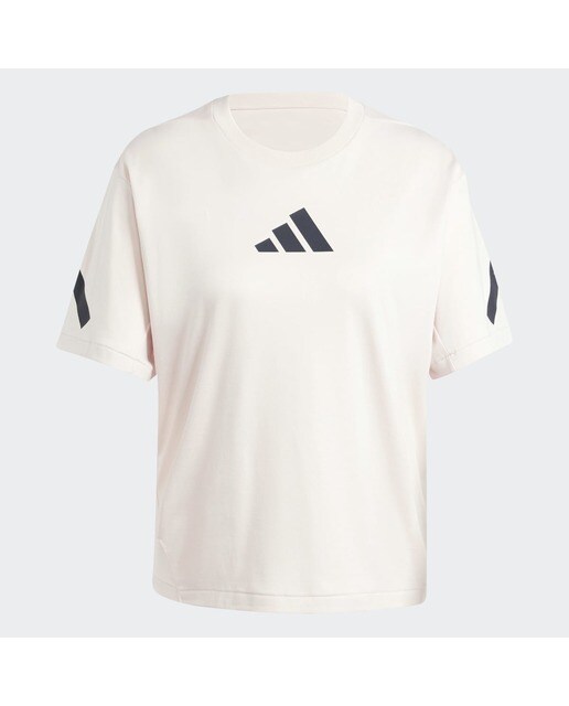T-shirt de mulher Z.N.E. adidas Rosa-6
