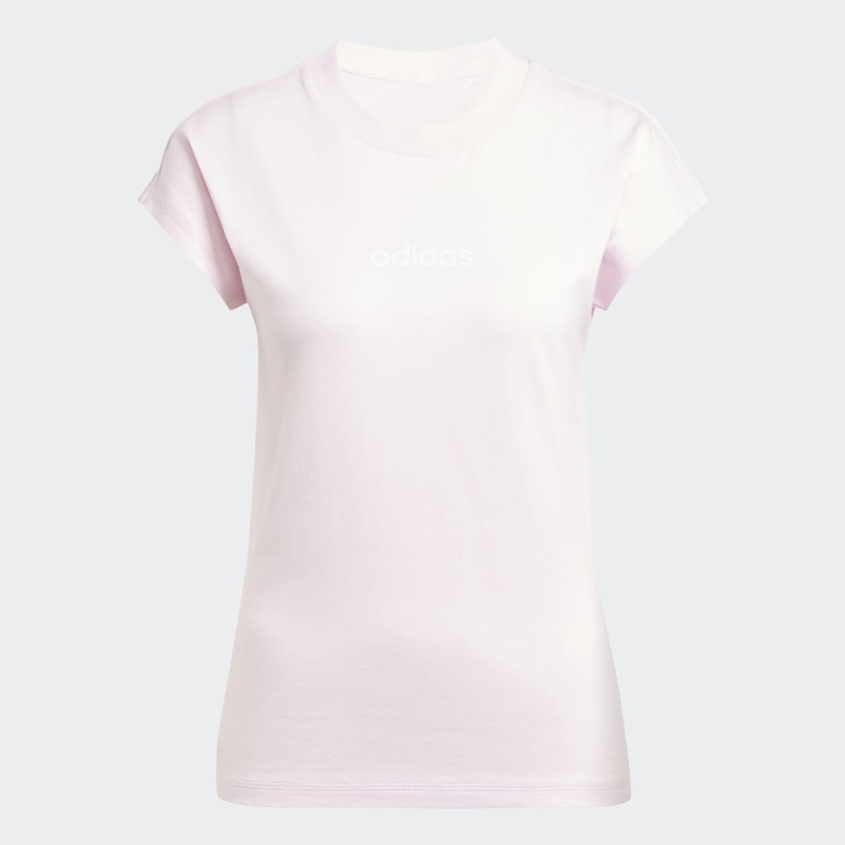 T-shirt de Mulher Essentials Linear Cotton Rosa-5