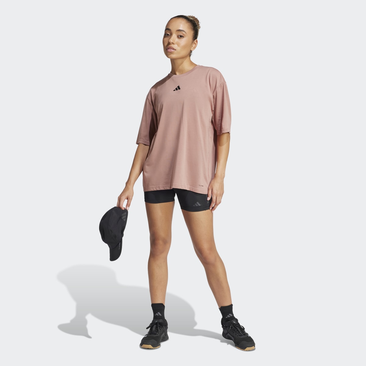 T-shirt de Mulher Climacool One Rep at a Time Training Graphic Vermelho-5