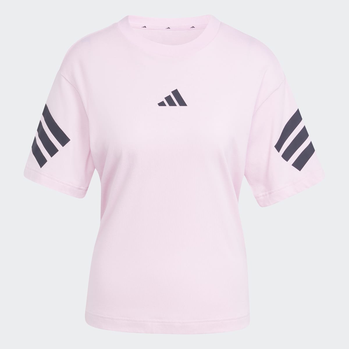 T-shirt de Mulher Future Icons 3 Faixas Rosa-5