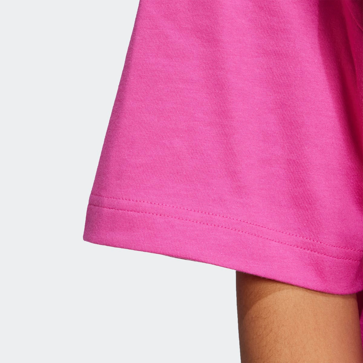 T-shirt de Mulher Essentials Big Logo Boyfriend Rosa-5