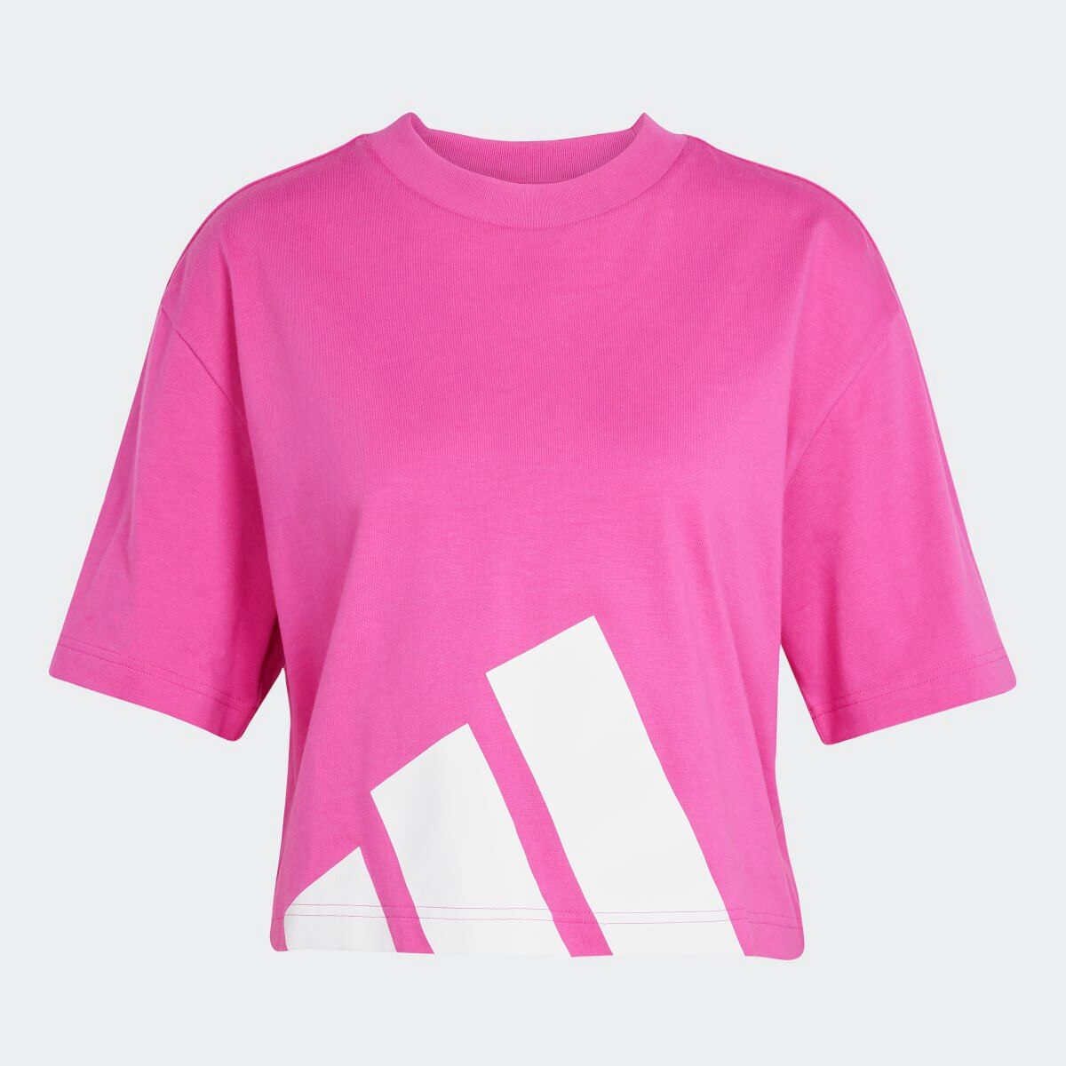 T-shirt de Mulher Essentials Big Logo Boyfriend Rosa-6