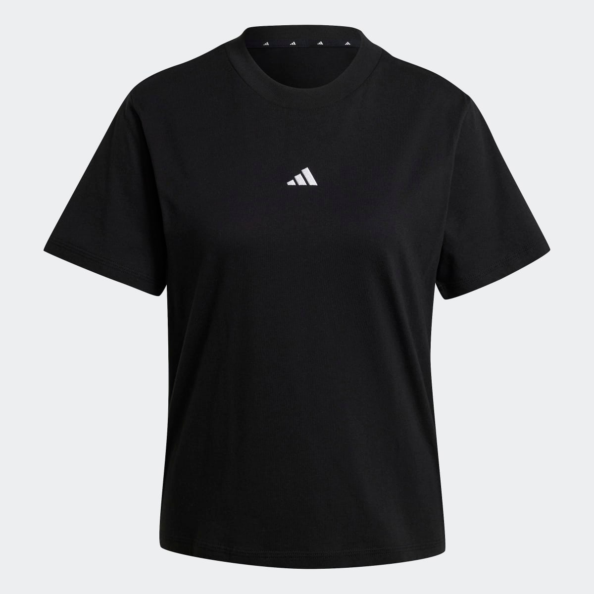 T-shirt de Mulher Essentials Small Logo Cotton Preto-6