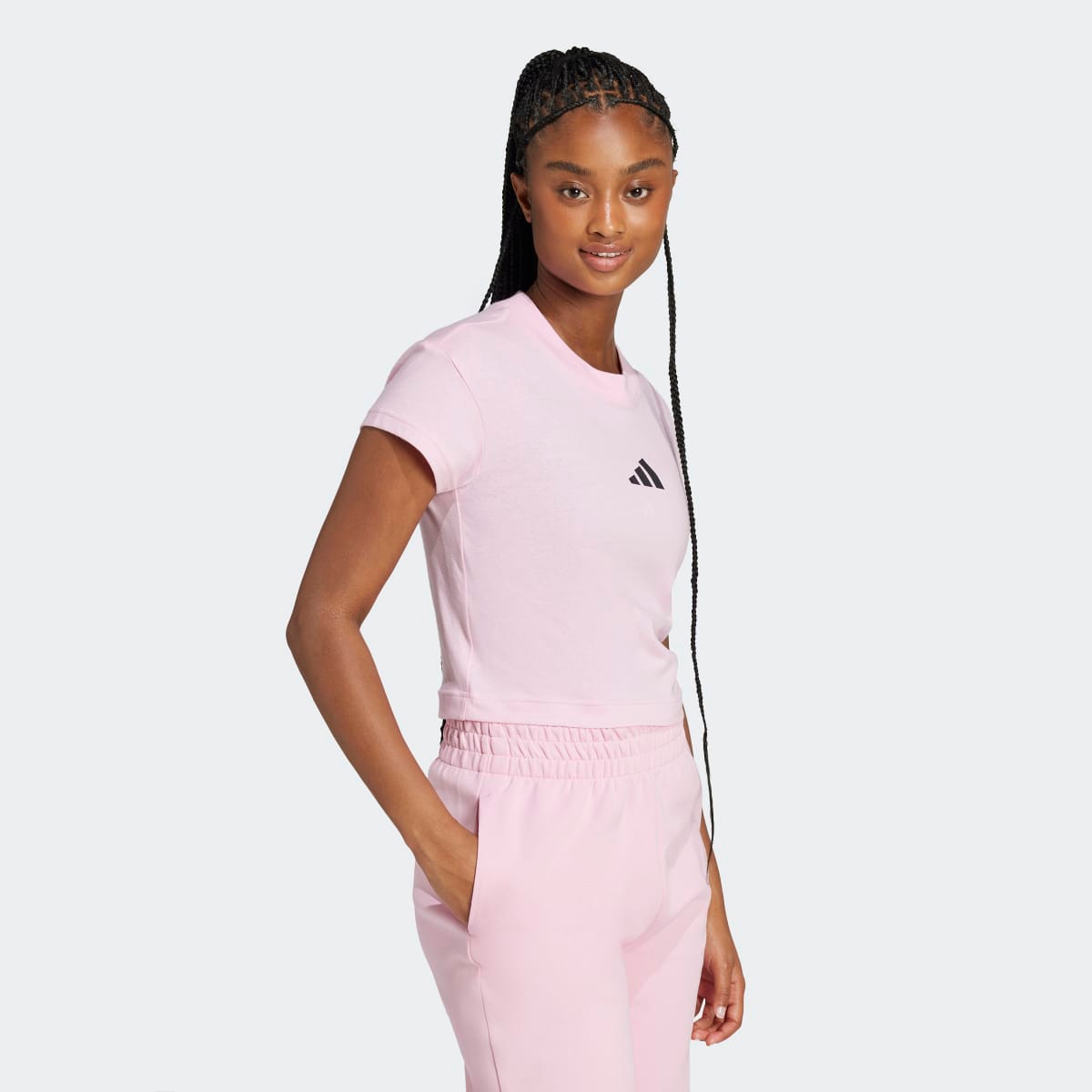 T-shirt de Mulher Future Icons Small Logo Rosa-3