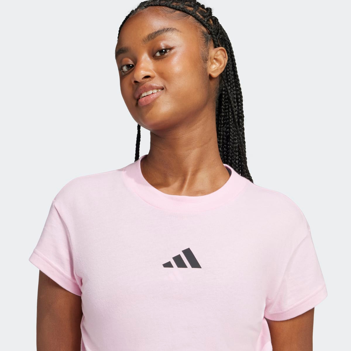 T-shirt de Mulher Future Icons Small Logo Rosa-4