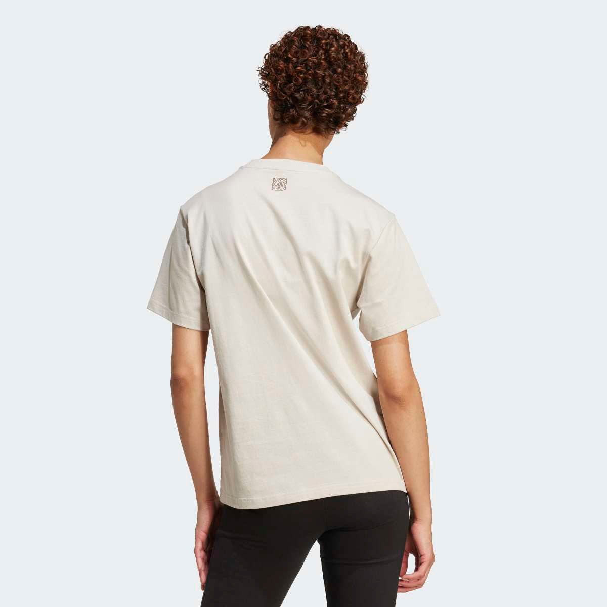 T-shirt de Mulher Animal Graphic Cinzento-2