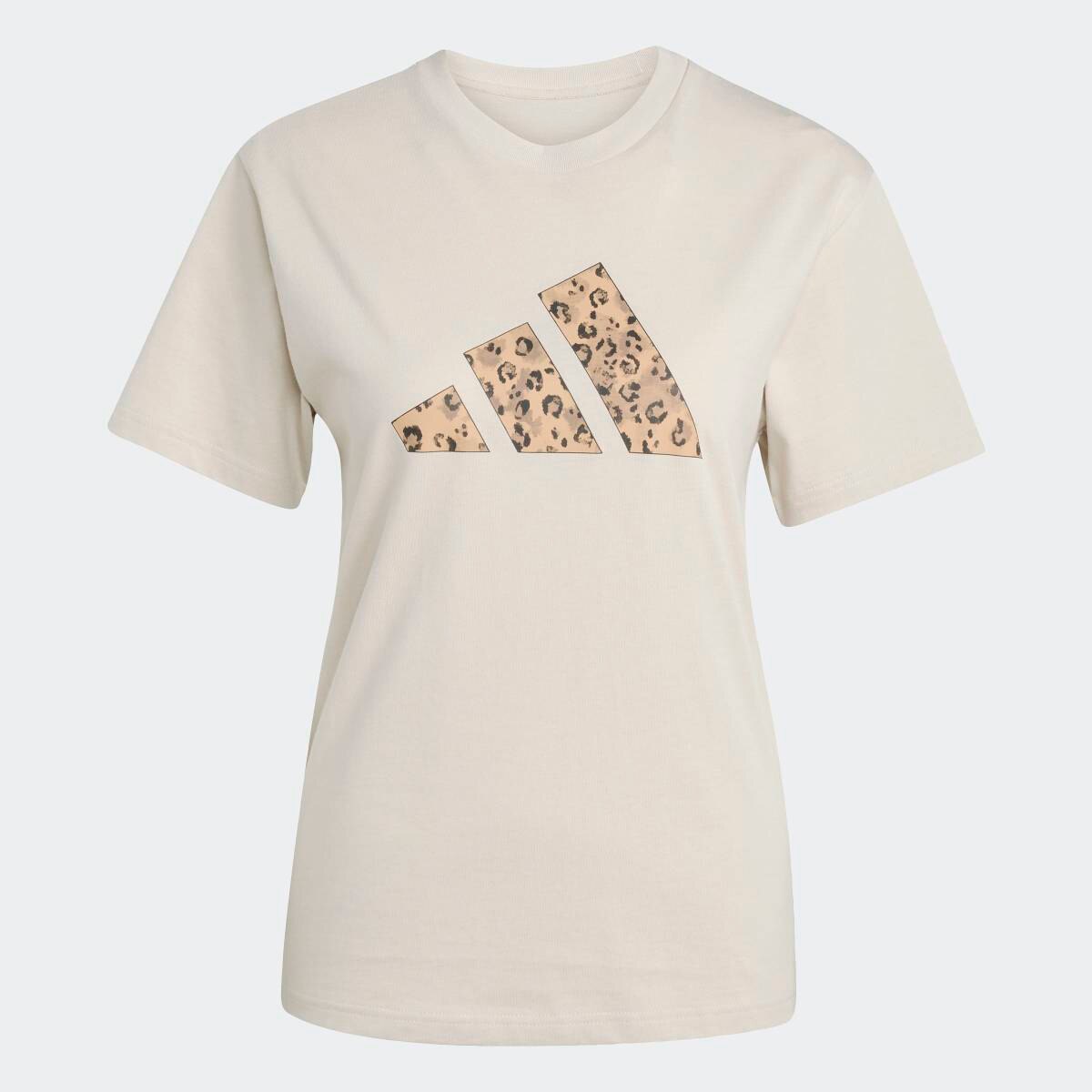 T-shirt de Mulher Animal Graphic Cinzento-6